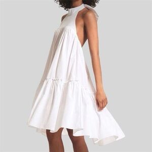 Caroline Constas • Bo Halter Tiered Mini Dress